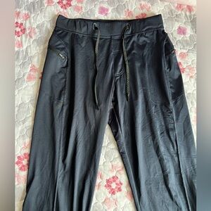 Hylete Men’s Dark Blue Casual Stretch Athleisure Lounge Track Pants Medium 32